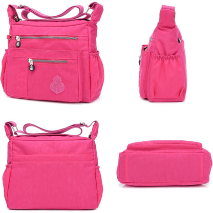 Nylon Waterproof Crossbody Bag for Women – Perfect for Travel & Everyday Use