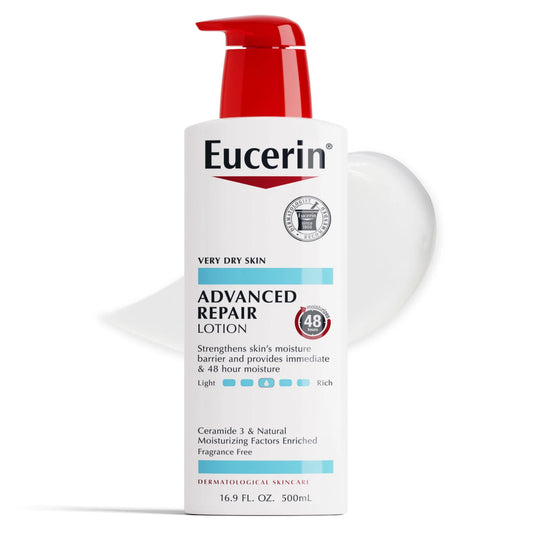 Free Eucerin Advanced Repair Body Lotion – 16.9 fl oz