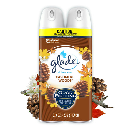 Glade Cashmere Woods Air Freshener – Dorm Room Essential